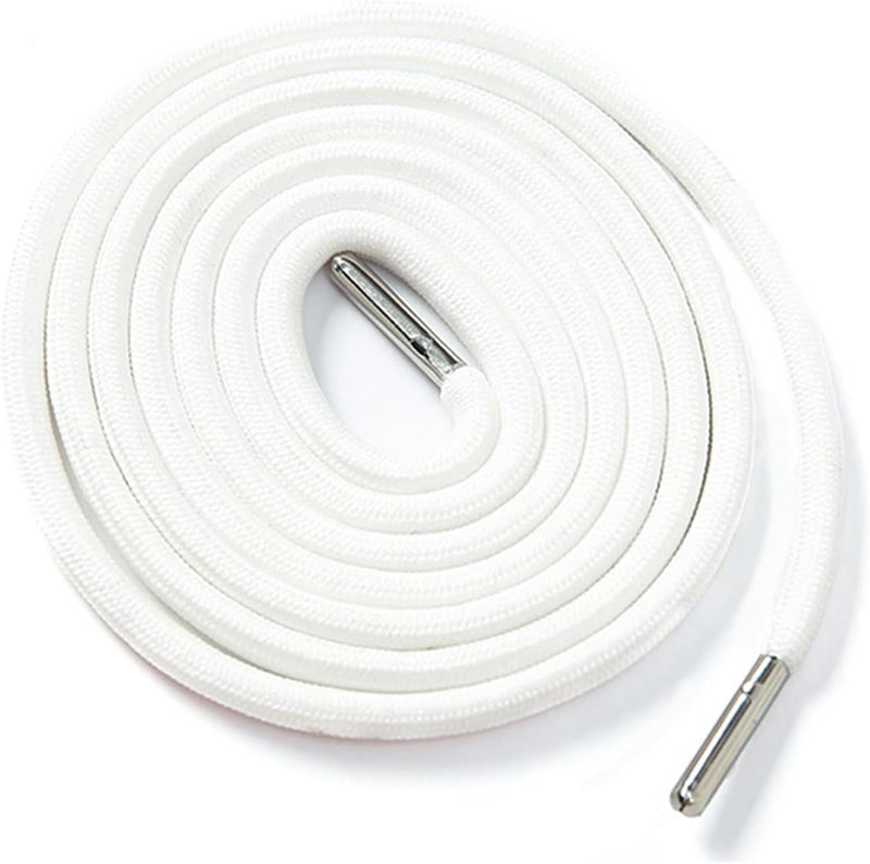 TORMEN Replacement Drawstrings Drawcords 51IN Cotton Drawstring Cord with Easy Adjustable Easy to Install Perfect for Hoodies Activewear(1 Pcs White) - Image 1